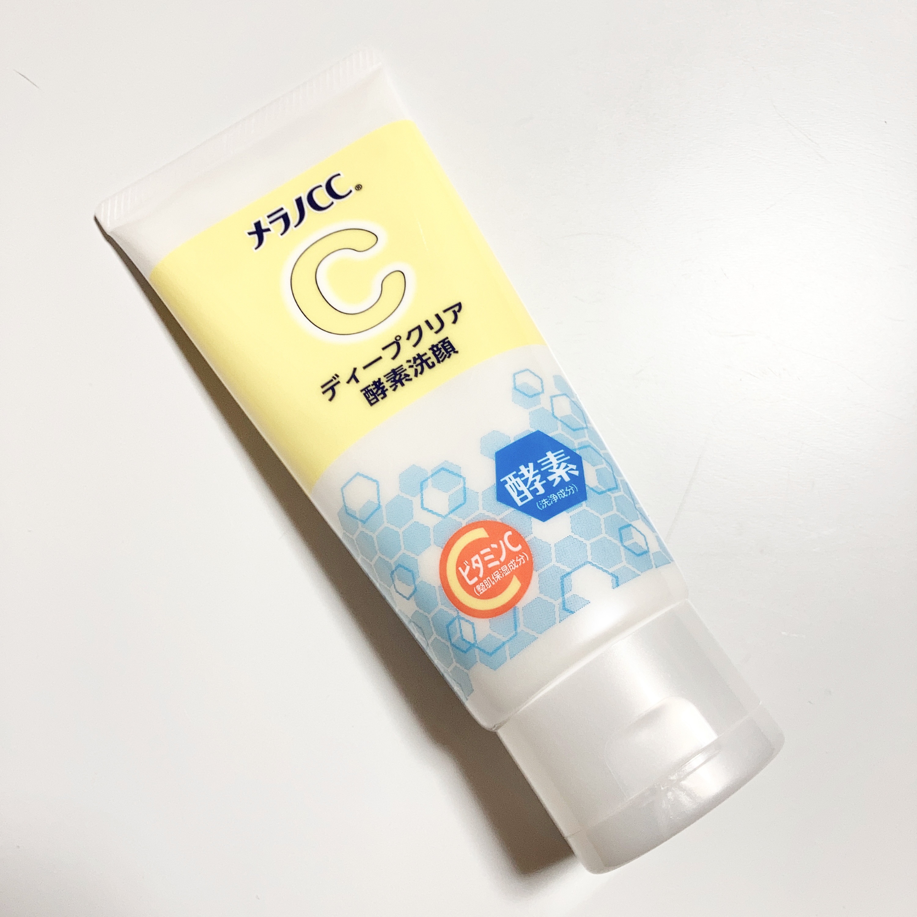 ディープクリア酵素洗顔	/メラノCC/洗顔フォームを使ったクチコミ（1枚目）