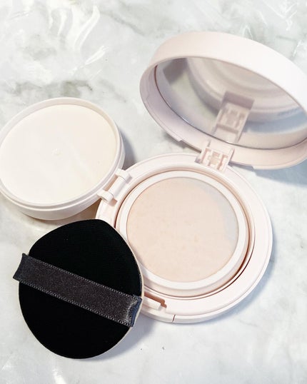 アクアリースキンウェア ウォームピンク(限定)/ESPRIQUE/クッションファンデーションを使ったクチコミ(3枚目)