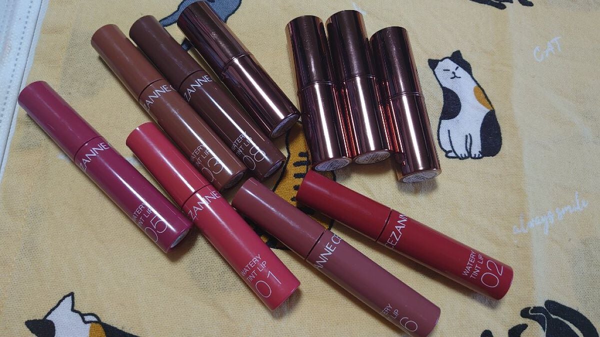 メルティールミナスルージュ(ティントタイプ)/キャンメイク/リップティントを使ったクチコミ(1枚目)