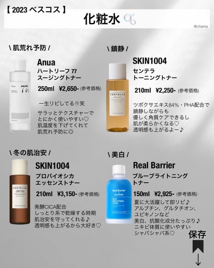 chama |ニキビ体質の正直レビュー🌻 on LIPS 「2023年 ベスコス🏆✨ 〜スキンケア編〜今年もたくさん良いも..」(4枚目)