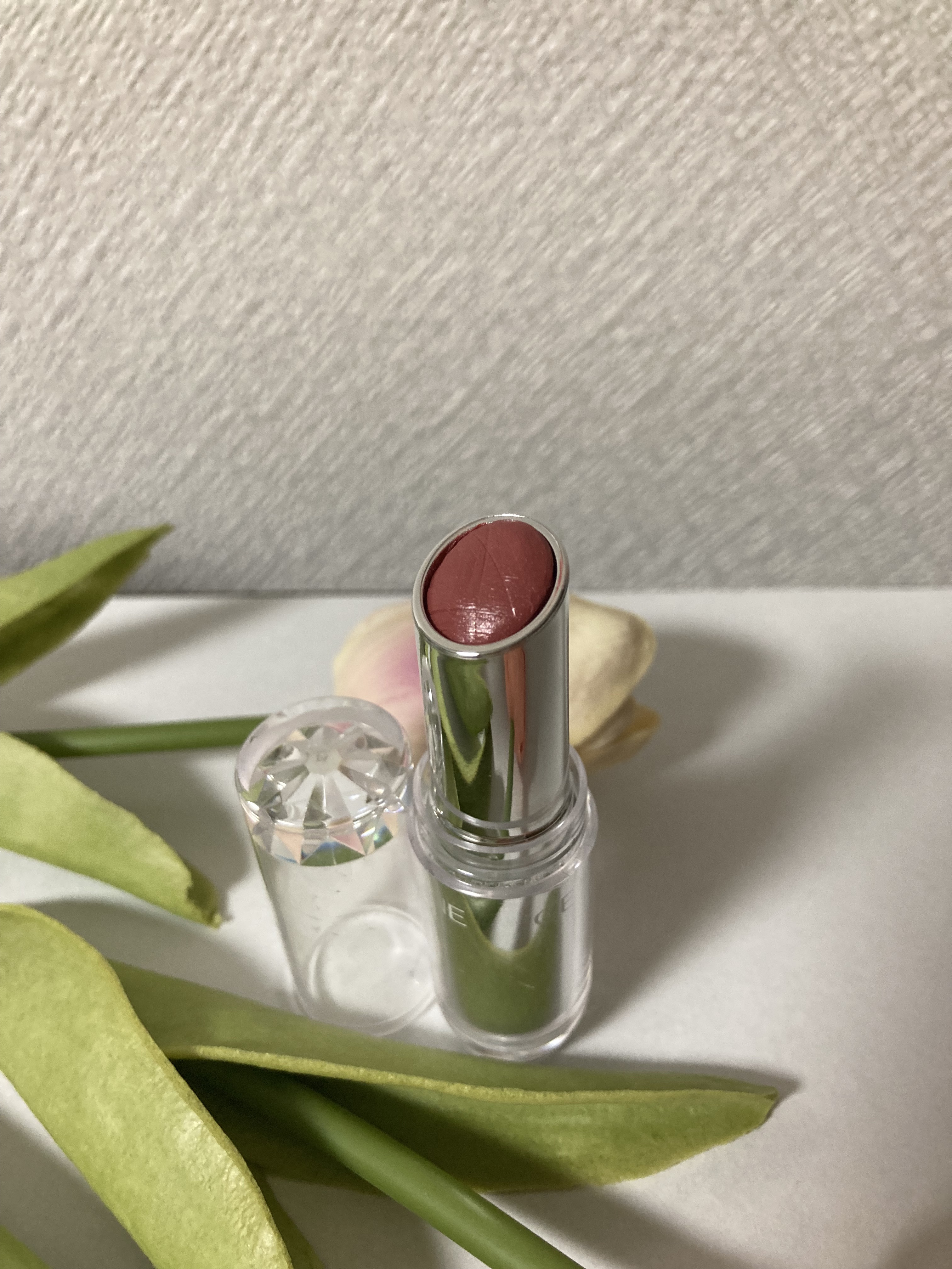 ラスティンググロスリップ/CEZANNE/口紅を使ったクチコミ（1枚目）