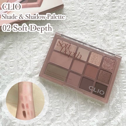 シェード アンド シャドウ パレット/CLIO/アイシャドウパレットを使ったクチコミ(1枚目)