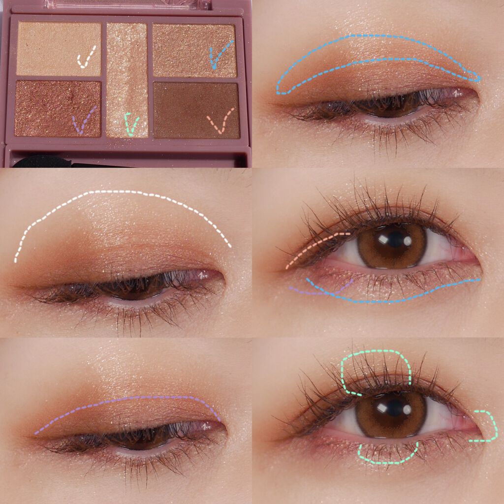 ジェルアイライナー/CEZANNE/ジェルアイライナーを使ったクチコミ(4枚目)