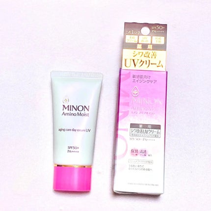 ミノン アミノモイスト エイジングケア デイクリームUV/ミノン/日焼け止めクリームを使ったクチコミ(2枚目)