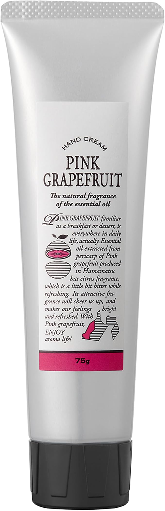   国産柑橘 浜松ピンクグレープフルーツハンドクリーム / デイリーアロマジャパン
