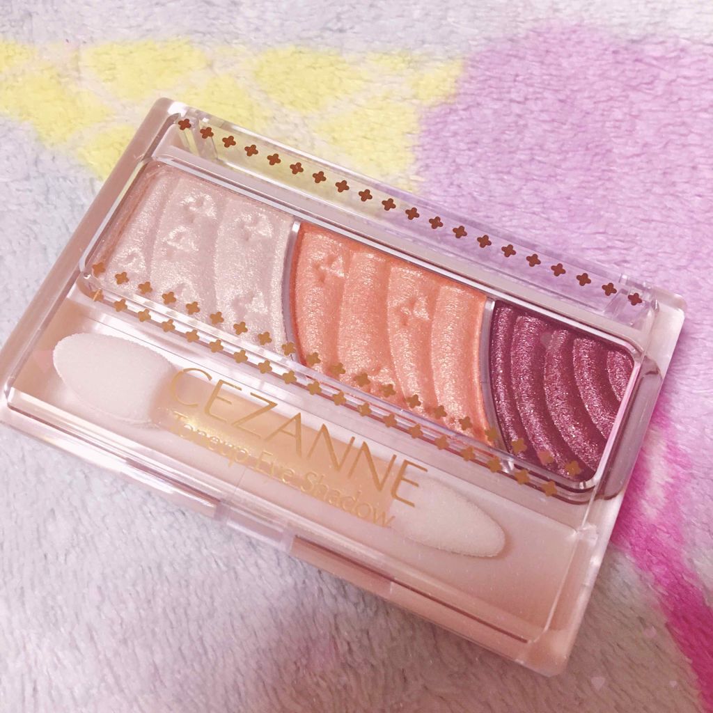 トーンアップアイシャドウ/CEZANNE/アイシャドウパレットを使ったクチコミ(1枚目)