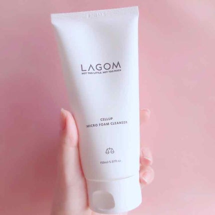 マイクロフォーム クレンザー(夜用洗顔)/LAGOM /クレンジングクリームを使ったクチコミ(1枚目)