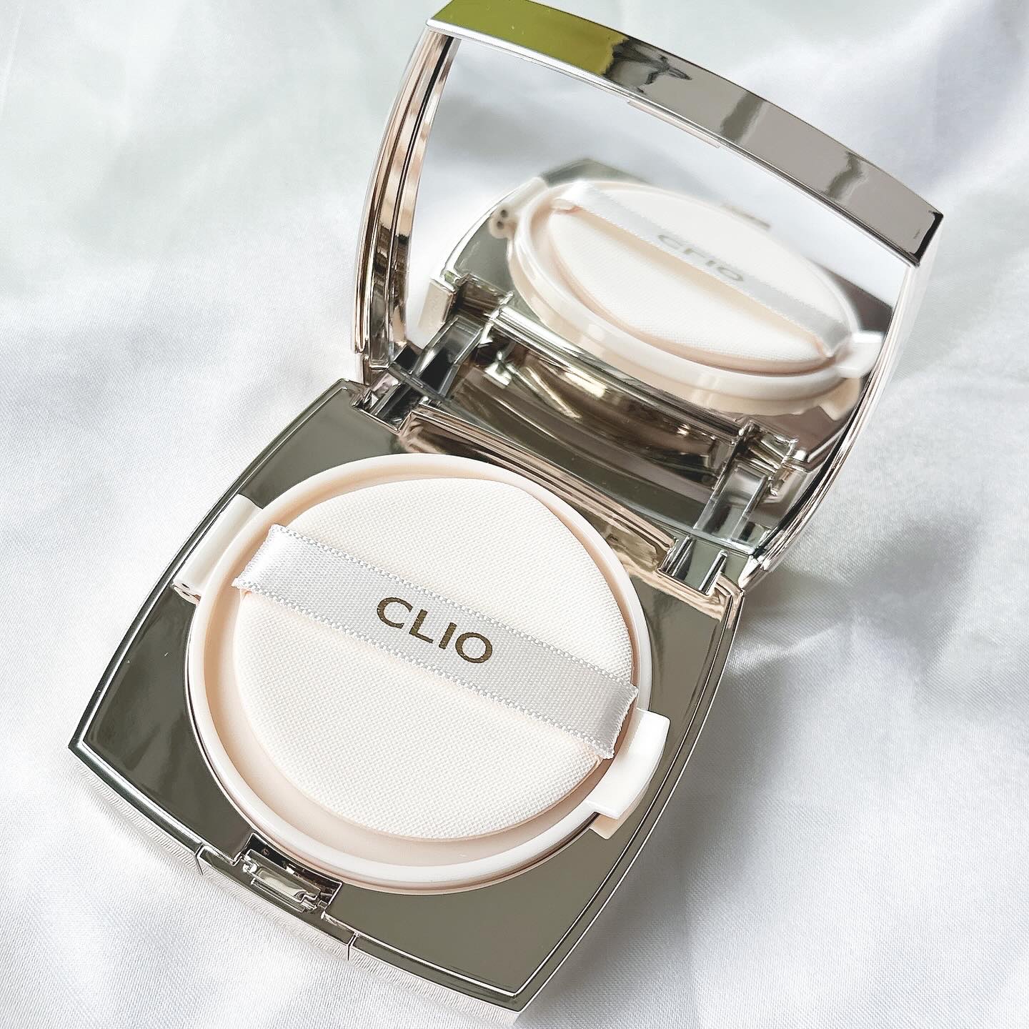 ニューマグネットパクト（ツイードエディション）/CLIO/クッションファンデーションを使ったクチコミ（2枚目）