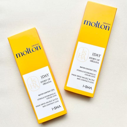 ORIANA MOLTON/i-sha/カラーコンタクトレンズを使ったクチコミ(1枚目)