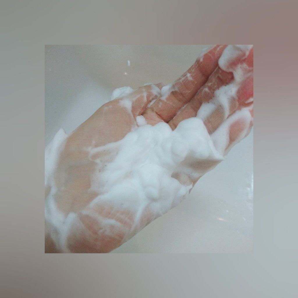 洗顔用泡立てネット/無印良品/その他スキンケアグッズを使ったクチコミ(3枚目)