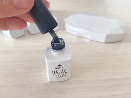 ウィークリージェル/HOMEI/ジェルネイルを使ったクチコミ(6枚目)