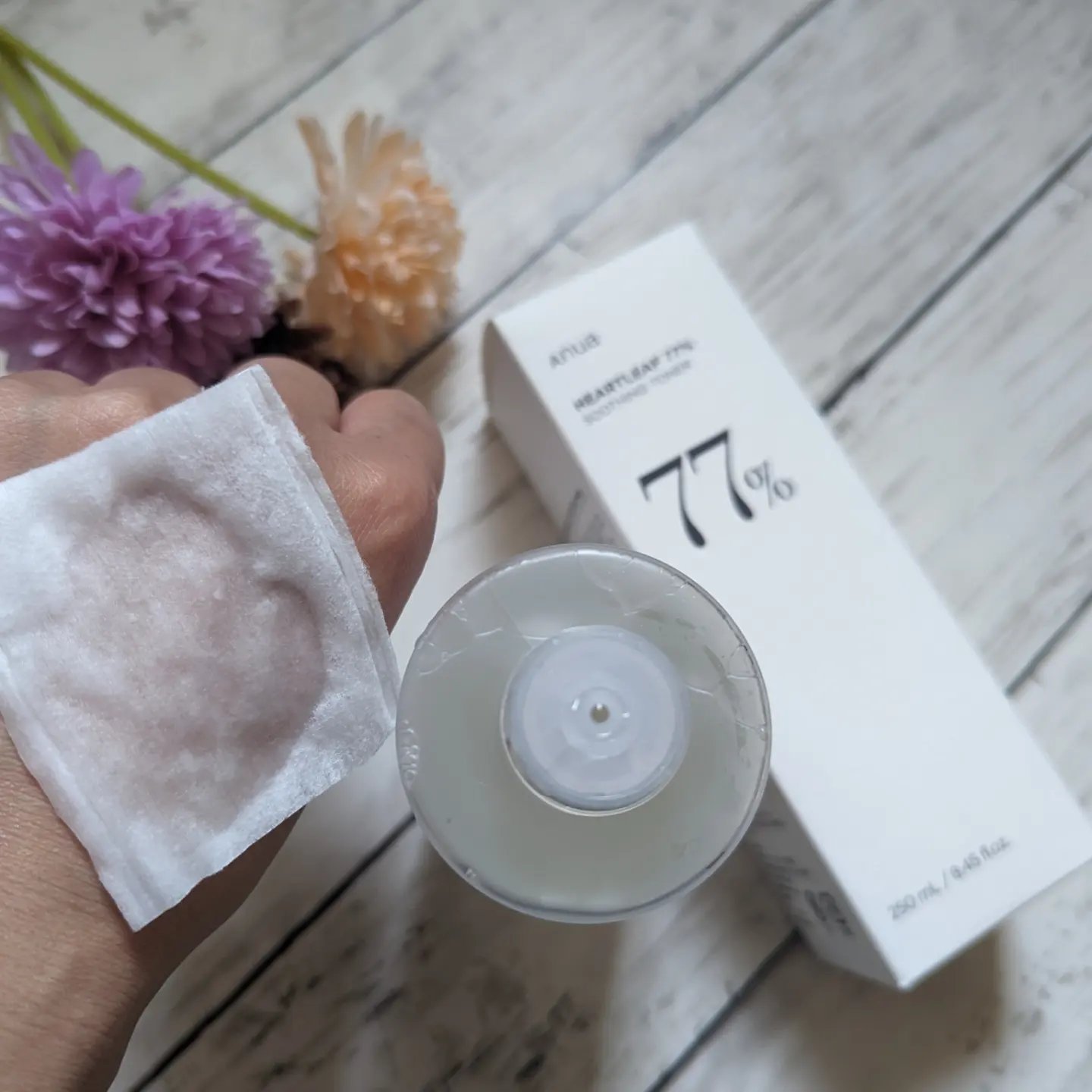 ドクダミ 77 スージングトナー/Anua/化粧水を使ったクチコミ（1枚目）