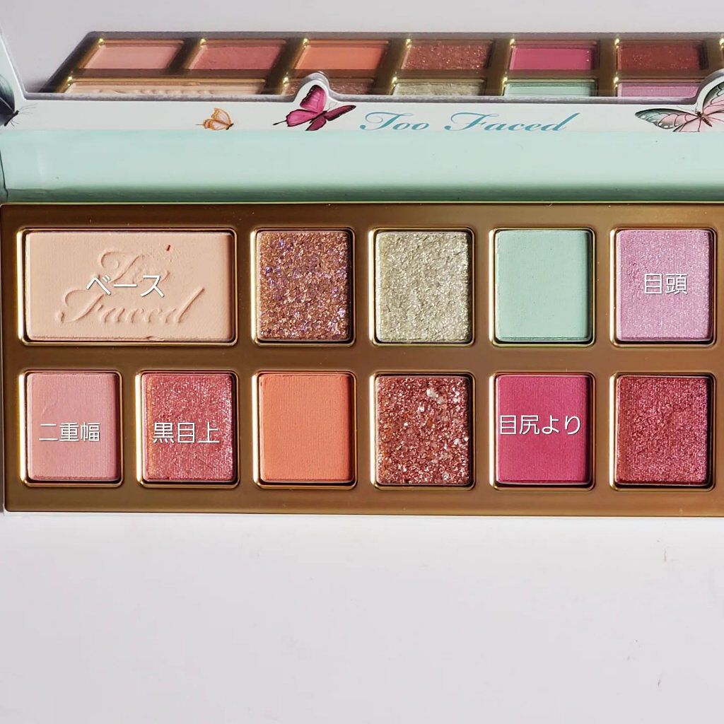 トゥー フェム アイシャドウ パレット/Too Faced/アイシャドウパレットを使ったクチコミ（3枚目）