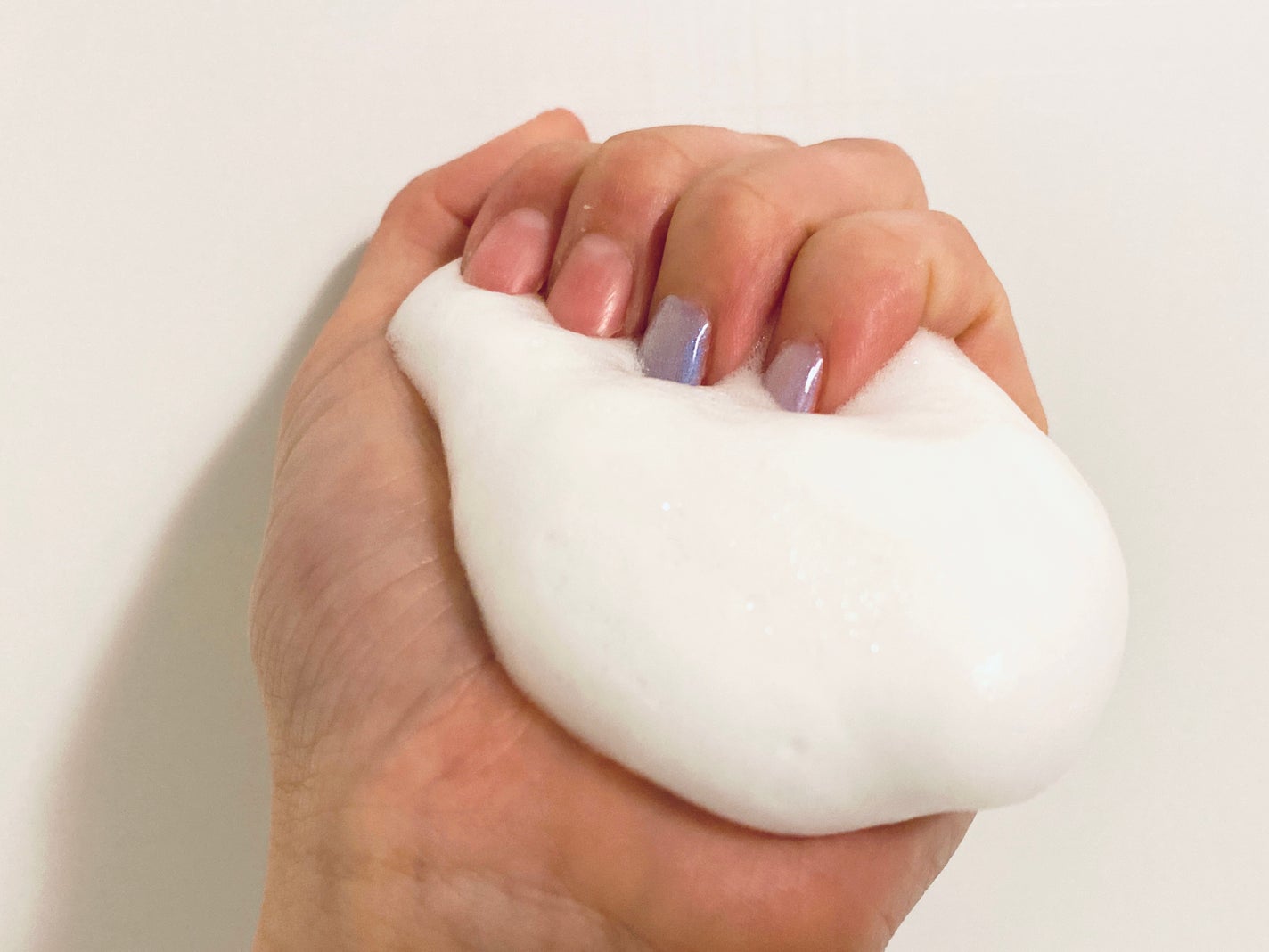 泡で出てくる ミルキィボディソープ やさしいせっけんの香り/ミルキィ/ボディソープを使ったクチコミ(4枚目)