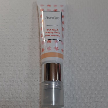 プットオンアハッピーフェイス ティンティド モイスチュアライザー 00 light/Awake/CCクリームを使ったクチコミ（1枚目）