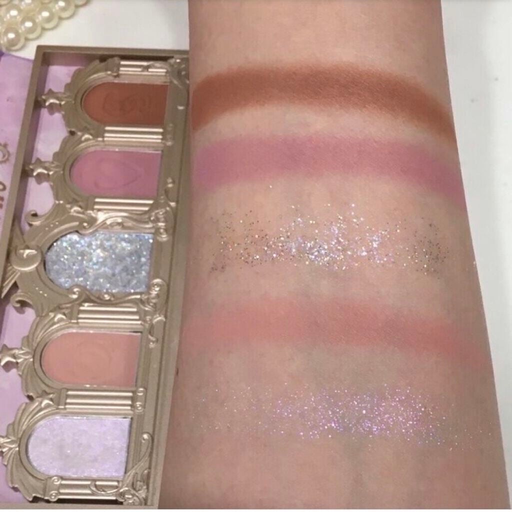 ユニコーンシリーズ アイシャドウパレット/FlowerKnows/アイシャドウパレットを使ったクチコミ(4枚目)