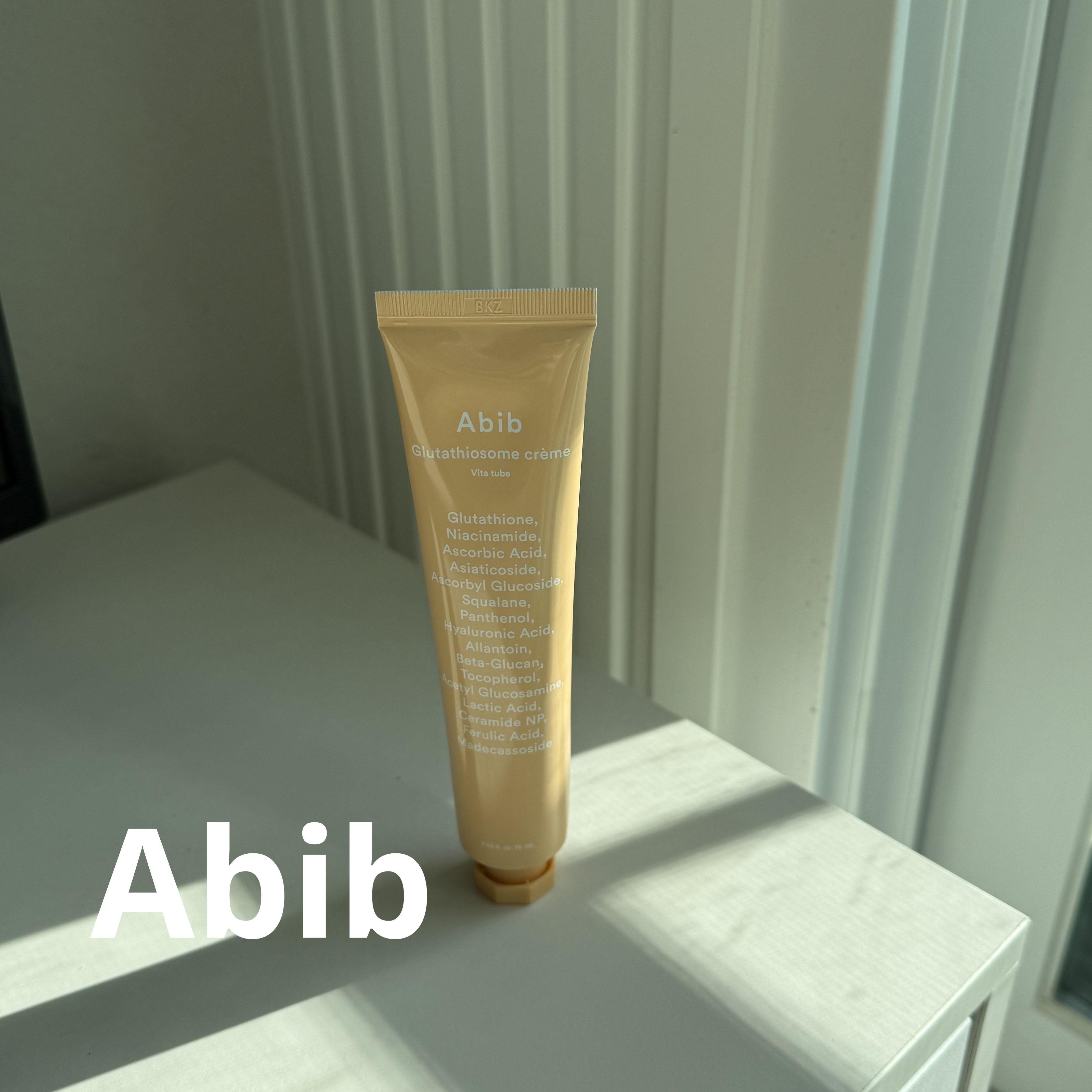 アビブ　グルタチオンソームクリームビタチューブ/Abib /フェイスクリームを使ったクチコミ（1枚目）