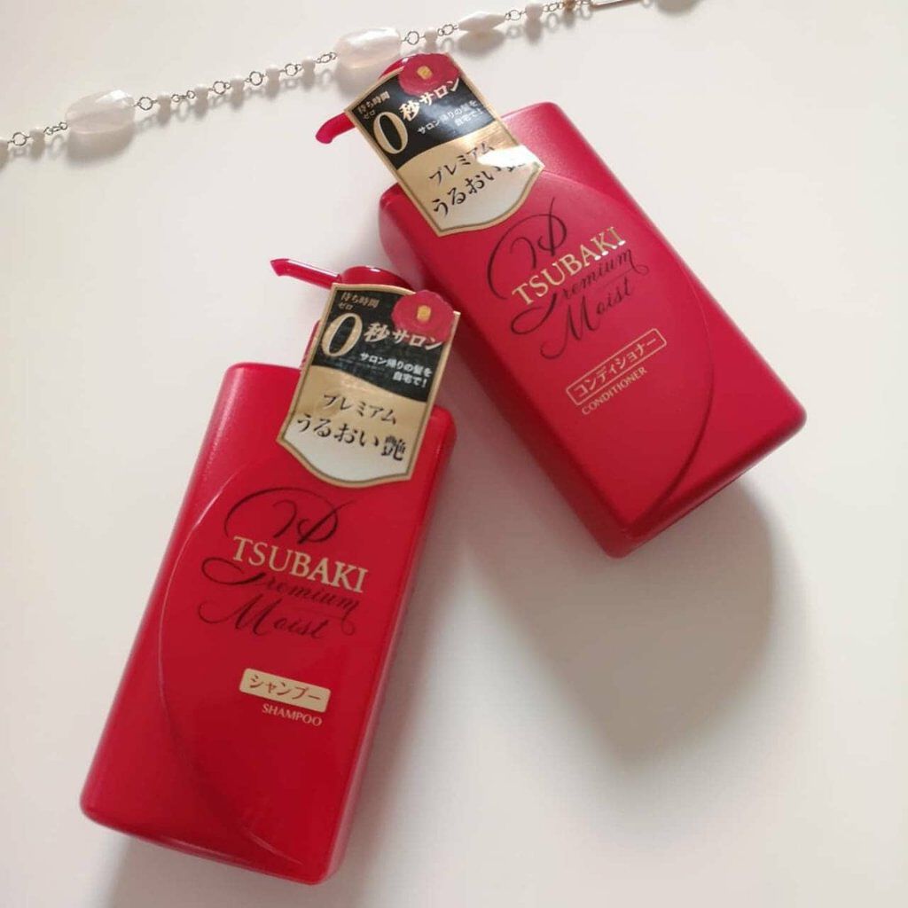 プレミアムモイスト シャンプー/ヘアコンディショナー/TSUBAKI/市販シャンプーを使ったクチコミ(1枚目)