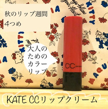 CCリップクリームN/KATE/リップケア・リップクリームを使ったクチコミ（1枚目）