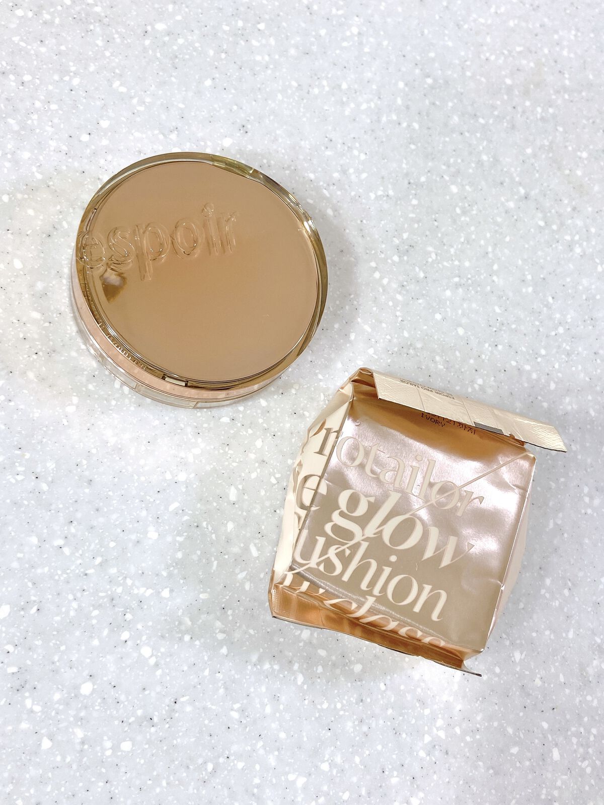 プロテーラービーグロウクッション ニュークラス/espoir/クッションファンデーションを使ったクチコミ（3枚目）