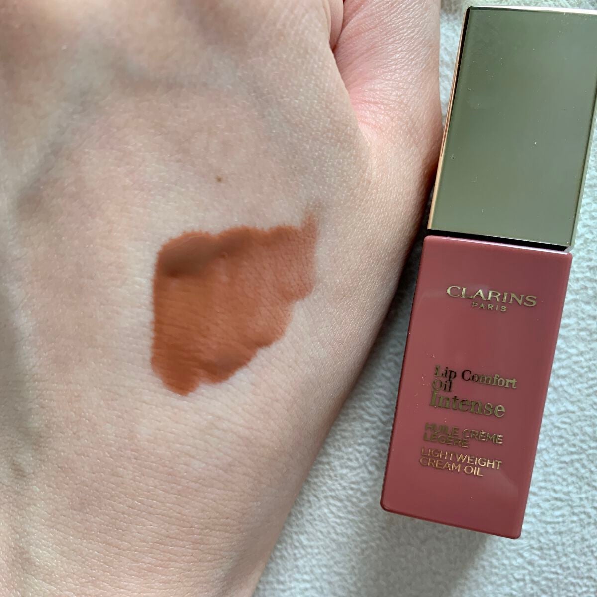 コンフォート リップオイル インテンス/CLARINS/リップグロスを使ったクチコミ(2枚目)