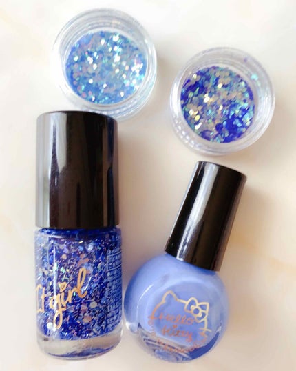 サンリオネイル/DAISO/マニキュアを使ったクチコミ(2枚目)