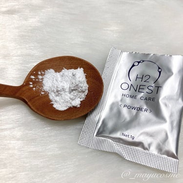 H2 ONEST 水素パウダーのクチコミ「ヘアサロンでのトリートメントのような仕上がりへ！
ーーーーーー
H2 ONEST
POWDER.....」（2枚目）