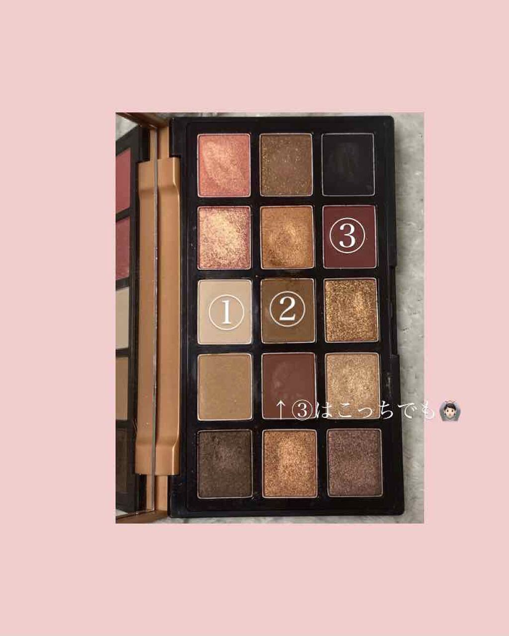 プレイカラーアイパレット レオパードランウェイ/ETUDE/アイシャドウパレットを使ったクチコミ(2枚目)