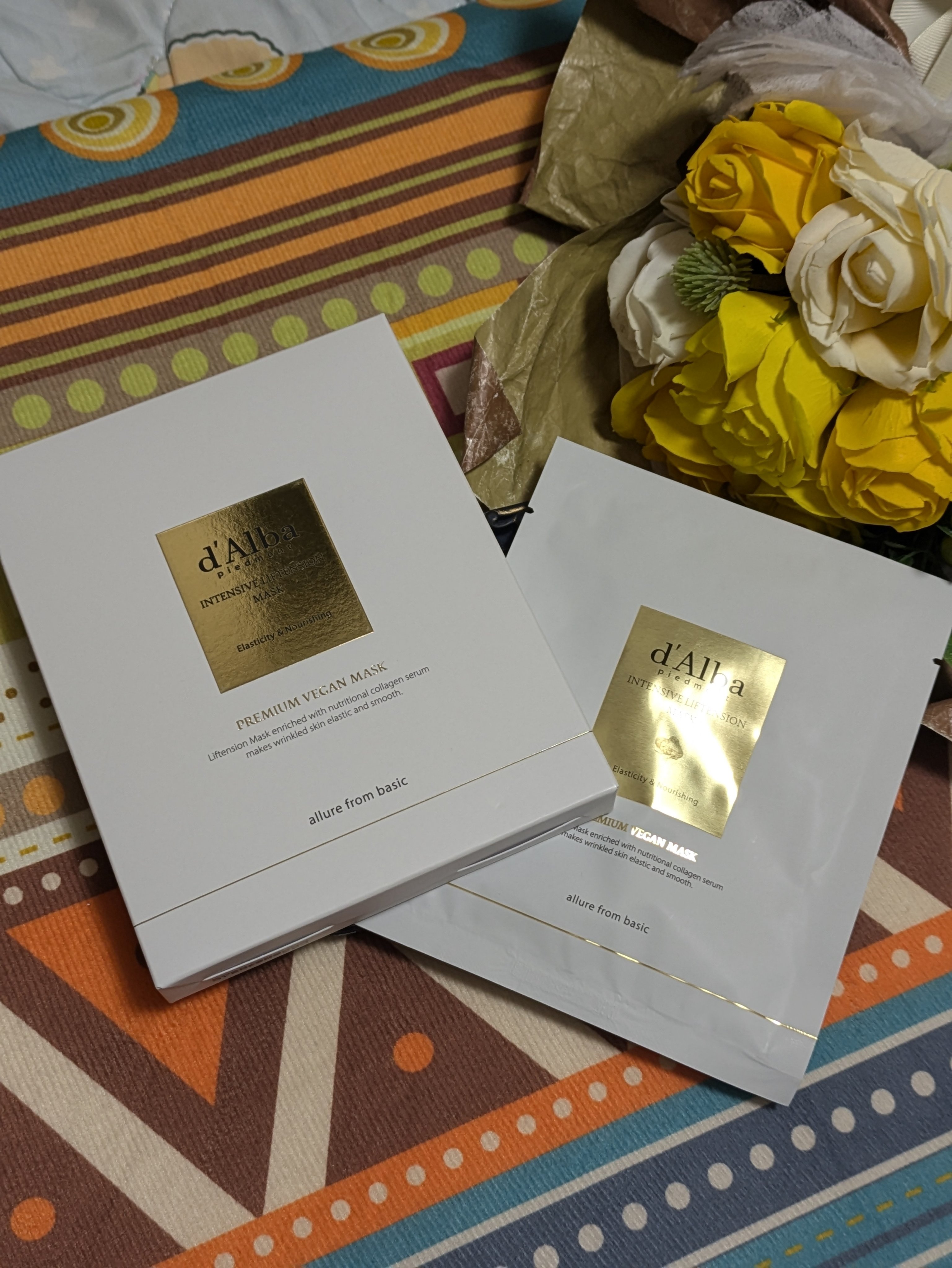 ホワイトトリュフナリシングトリートメントマスク/ダルバ/シートマスク・パックを使ったクチコミ（2枚目）