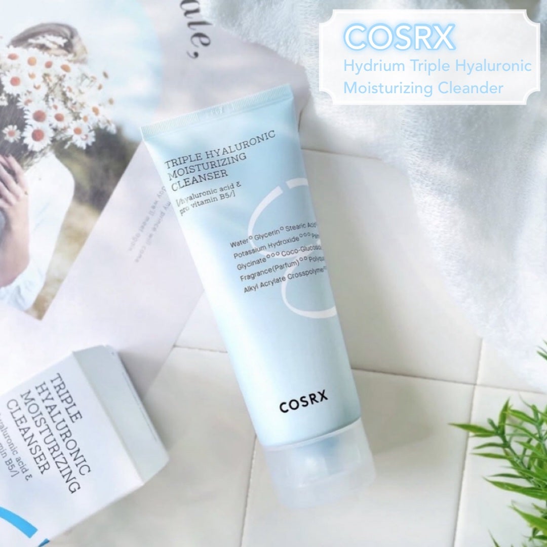 ハイドリウム トリプルヒアルロニックモイスチャライジングクレンザー/COSRX/洗顔フォームを使ったクチコミ(1枚目)