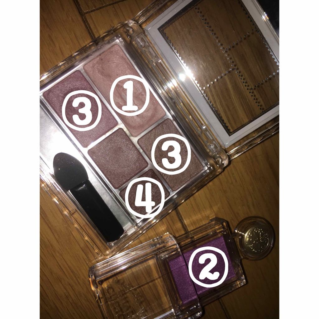 パーフェクトマルチアイズ/キャンメイク/アイシャドウパレットを使ったクチコミ(2枚目)