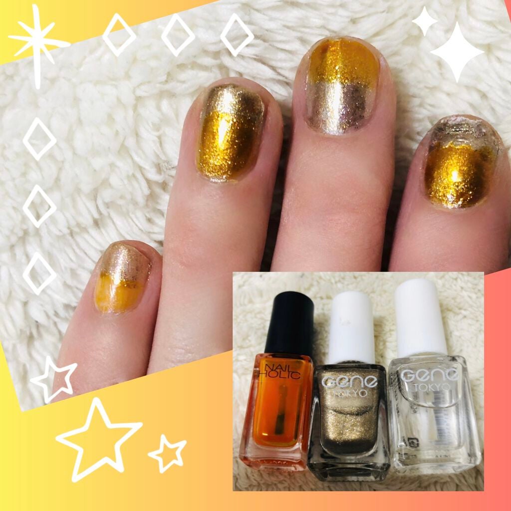gene TOKYO ネイル/DAISO/マニキュアを使ったクチコミ(1枚目)
