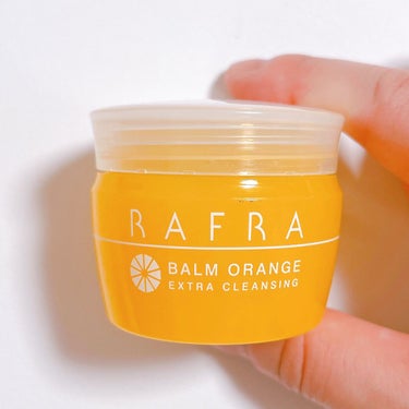 RAFRA バームオレンジのクチコミ「RAFRA　バームオレンジ

クレンジングバームの使い切りです。RAFRAのクレンジングバーム.....」（2枚目）