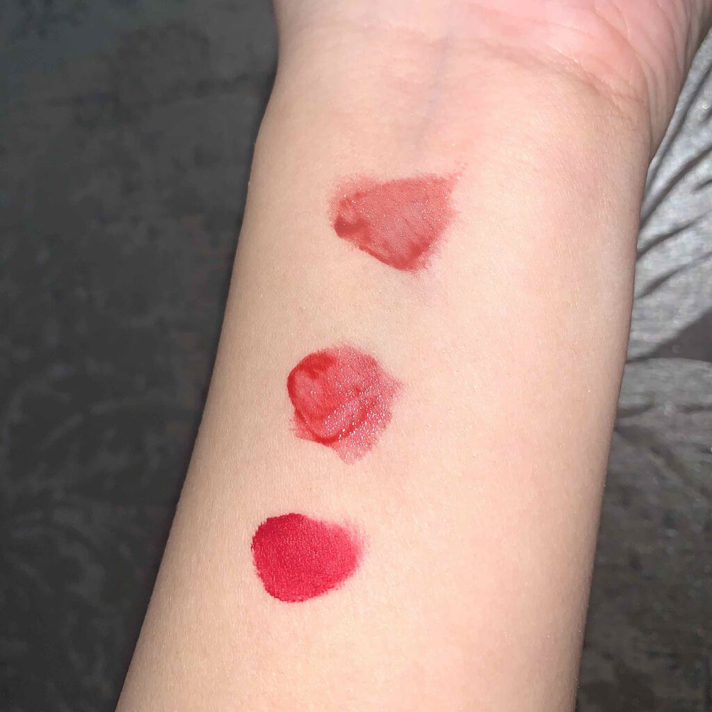 ベストティントエディション ミニリップキット/rom&nd/リップティントを使ったクチコミ（2枚目）