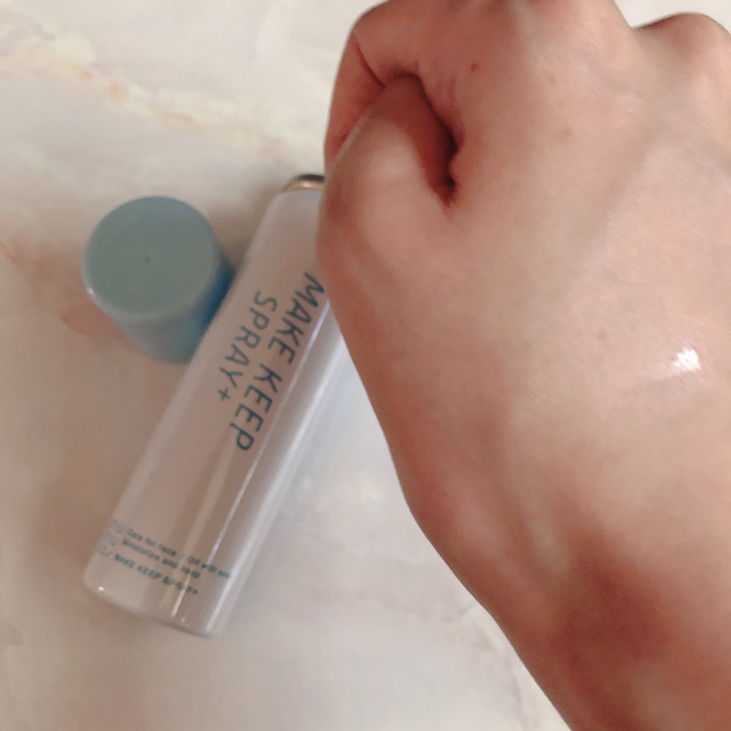 メイクキープスプレー+/shushupa!/ミスト状化粧水を使ったクチコミ(4枚目)