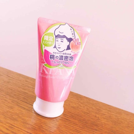 桃まるかじり重曹泡洗顔/毛穴撫子/洗顔フォームを使ったクチコミ(1枚目)