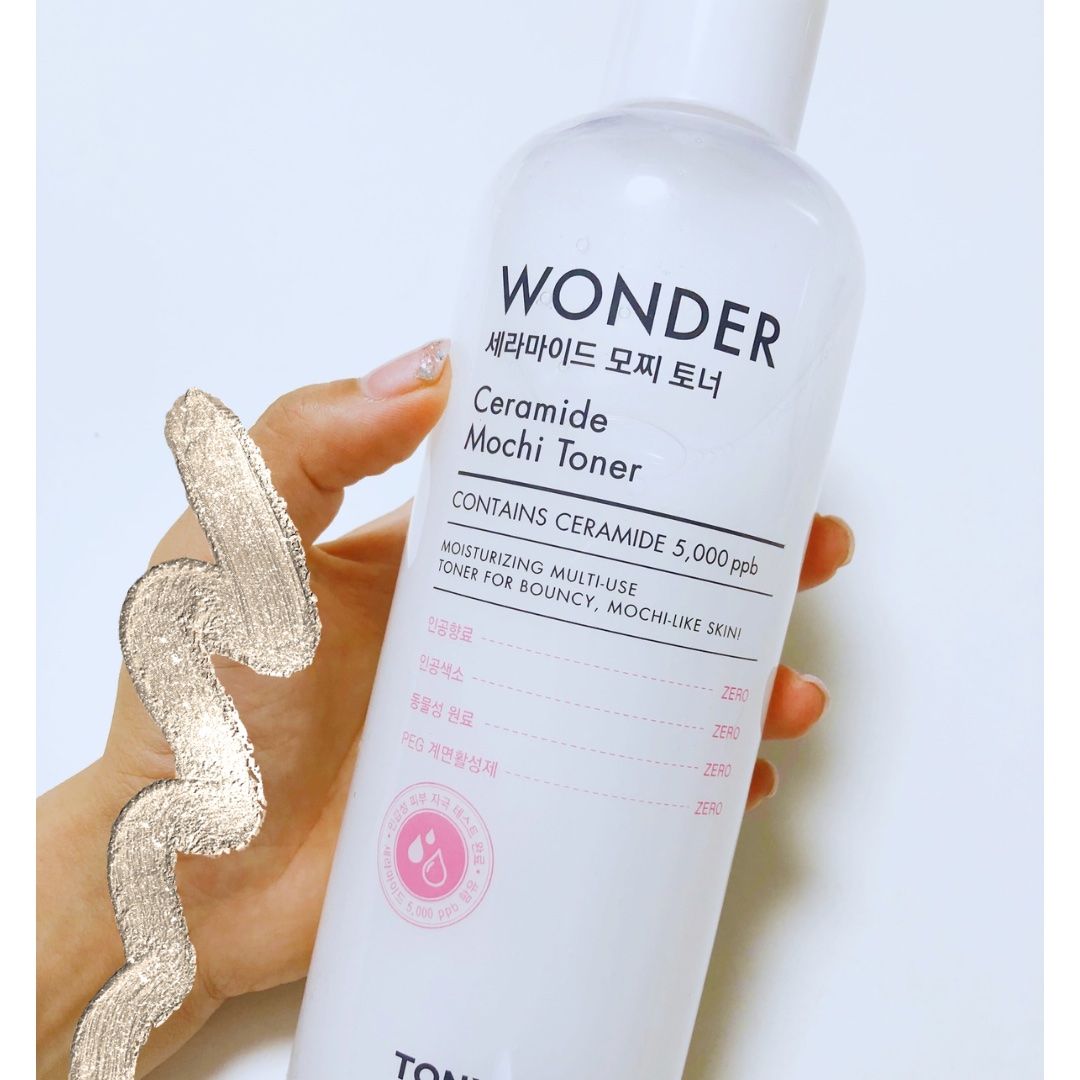 Wonder Ceramide Mochi Toner（トニーモリーワンダーCモチトナー）/TONYMOLY/化粧水を使ったクチコミ（2枚目）