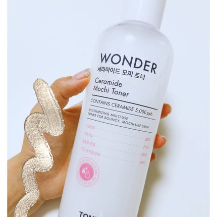 Wonder Ceramide Mochi Toner(トニーモリーワンダーCモチトナー)/TONYMOLY/化粧水を使ったクチコミ(2枚目)
