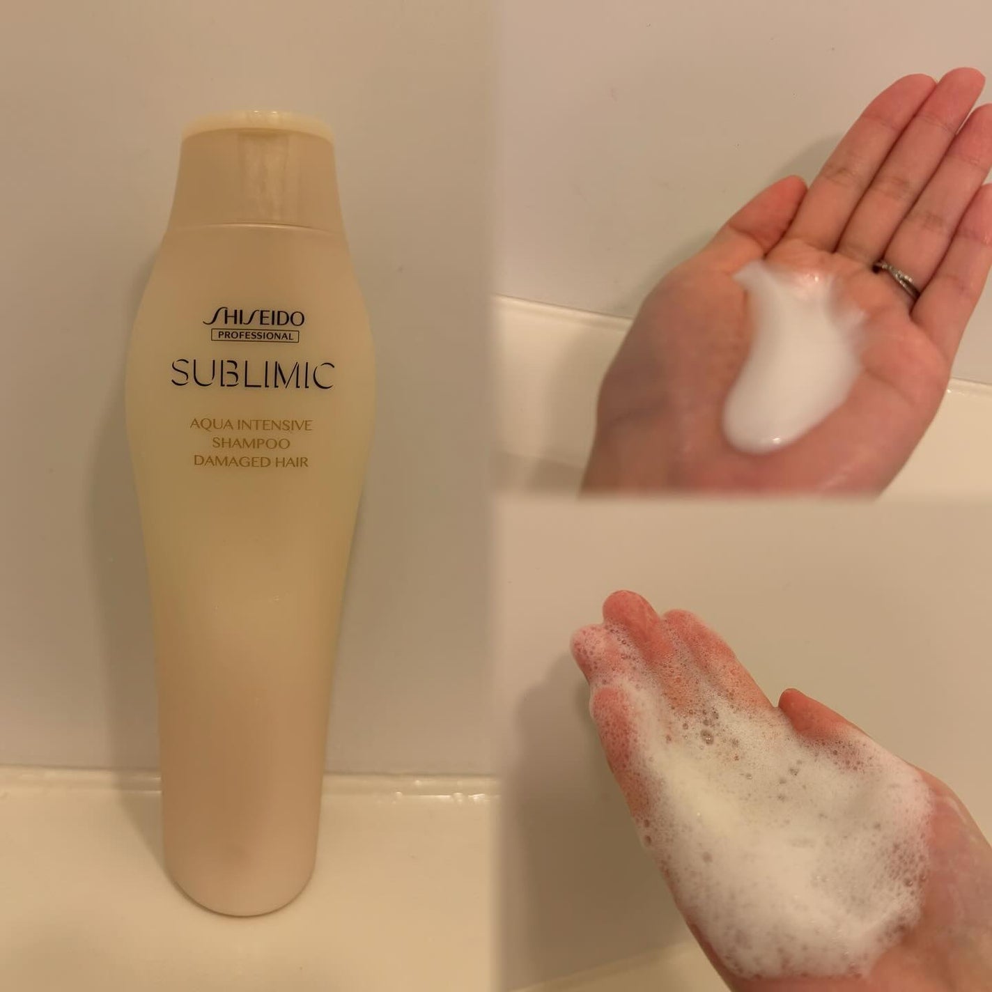 アクアインテンシブ シャンプー/トリートメント/サブリミック/サロンシャンプーを使ったクチコミ(2枚目)