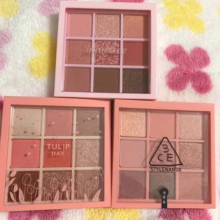 チェリーブロッサム アイシャドウ パレット 2020 Jeju Color Picker/innisfree/アイシャドウパレットを使ったクチコミ(3枚目)