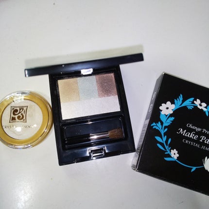 ジェミーネフェルタリ アイカラー/クリスタルジェミー/アイシャドウパレットを使ったクチコミ(2枚目)