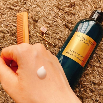 オーガニック シャンプー/トリートメント<ダメージリペア>/AROMA KIFI/シャンプー・コンディショナーを使ったクチコミ(3枚目)