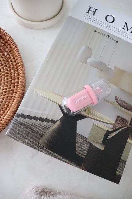 ジェルフィットティント/AMUSE/リップティントを使ったクチコミ(4枚目)