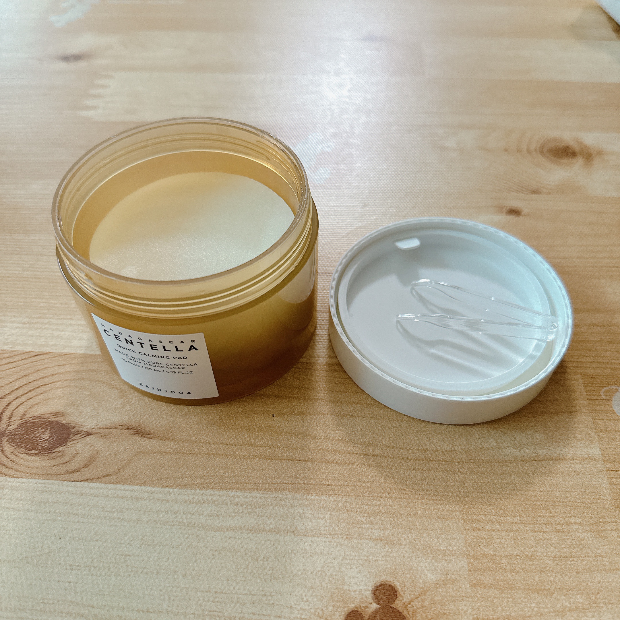 センテラ クイックカーミングパッド/SKIN1004/トナーパッドを使ったクチコミ（2枚目）