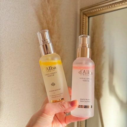ダルバ ホワイトトリュフファーストスプレーセラム/ダルバ/ミスト状化粧水を使ったクチコミ(1枚目)