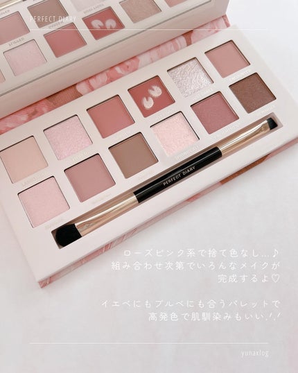 エクスプローラ12色 動物アイシャドウパレット/PERFECT DIARY/アイシャドウパレットを使ったクチコミ(3枚目)