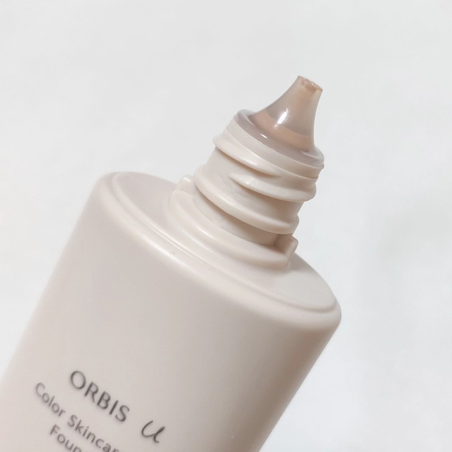 オルビスユー カラースキンケアマスク ファンデーション ナチュラル 02/オルビス/リキッドファンデーションを使ったクチコミ（3枚目）