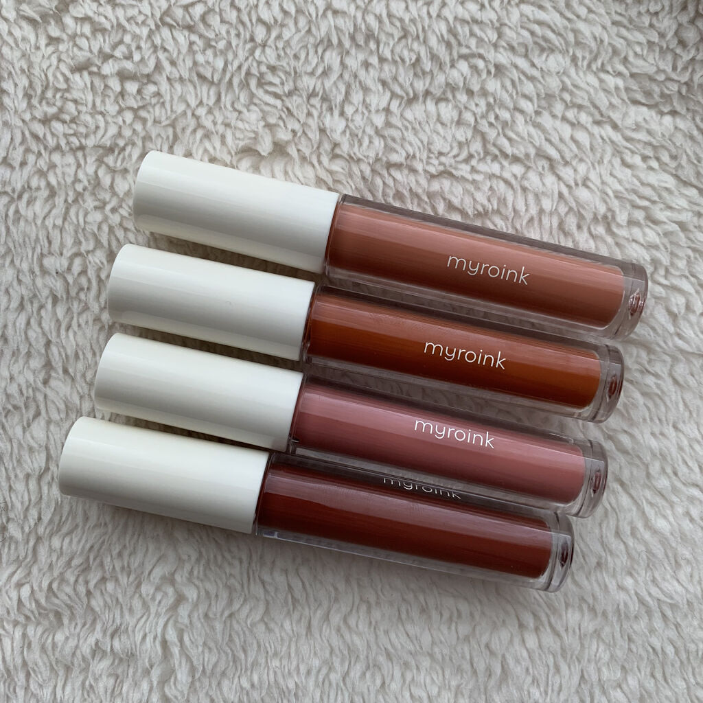 カラーフォーミーリップティント/myroink/リップティントを使ったクチコミ（2枚目）