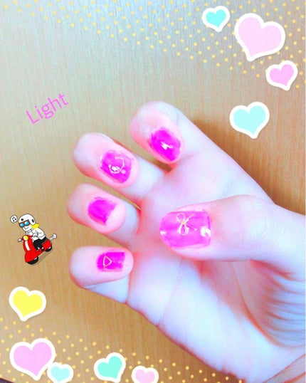 ネイルシール/キャンドゥ/ネイルシールを使ったクチコミ(2枚目)