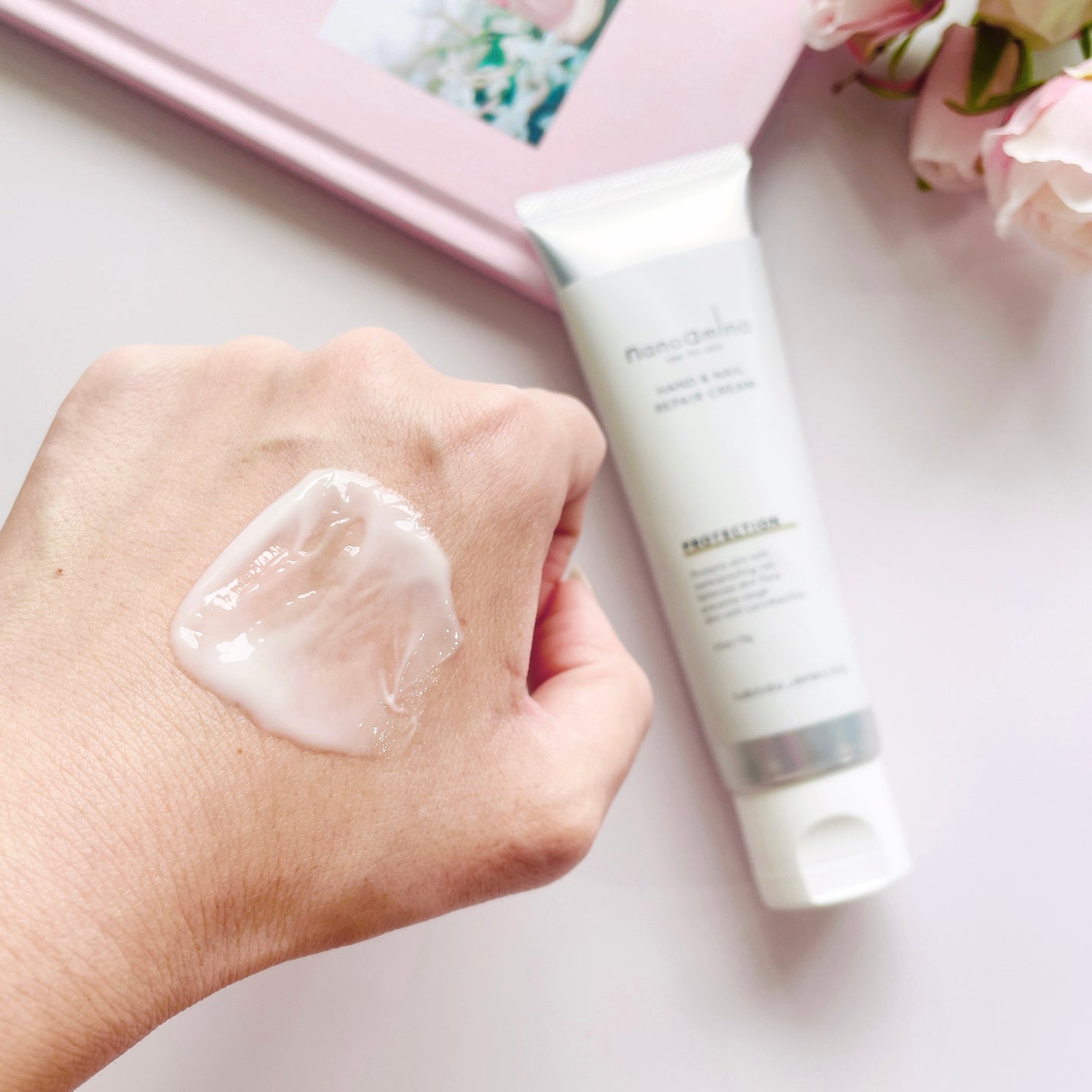 ハンド&ネイル リペア クリーム プロテクション/ナノアミノ/ネイルオイル・トリートメントを使ったクチコミ(3枚目)